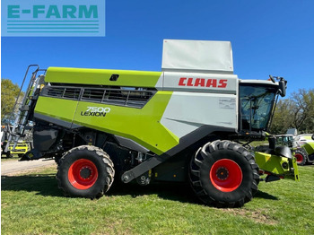 Combine harvester CLAAS Lexion 750