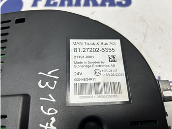 Dashboard for Truck MAN instrument cluster, dashboard: picture 3 Dashboard for Truck MAN instrument cluster, dashboard: picture 3