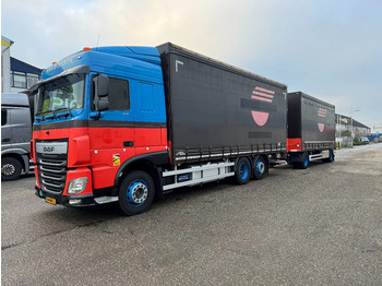 Curtainsider truck DAF XF 440