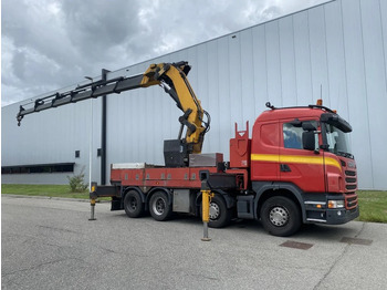 Crane truck SCANIA G 480