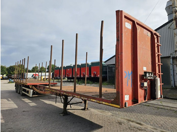 Dropside/ Flatbed semi-trailer Trax 3 Meter extendable - MAX 15.5 meter long: picture 4