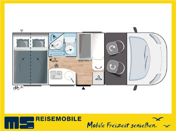 Semi-integrated motorhome Chausson S 514 SPORT LINE / - 2026 - / FORD 165PS-8G: picture 2 Semi-integrated motorhome Chausson S 514 SPORT LINE / - 2026 - / FORD 165PS-8G: picture 2