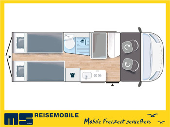 Camper van Chausson V697 FIRST LINE / ZUBEHÖR-PAKET / EINZELBETTEN: picture 2 Camper van Chausson V697 FIRST LINE / ZUBEHÖR-PAKET / EINZELBETTEN: picture 2