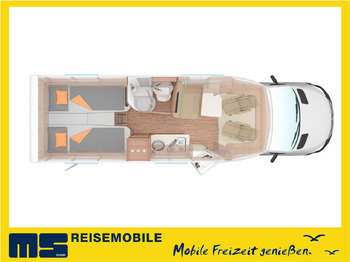Semi-integrated motorhome Weinsberg CARACOMPACT 640 MEG EDITION-PEPPER /-MODELL 2025: picture 2
