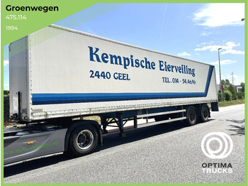 Closed box semi-trailer GROENEWEGEN