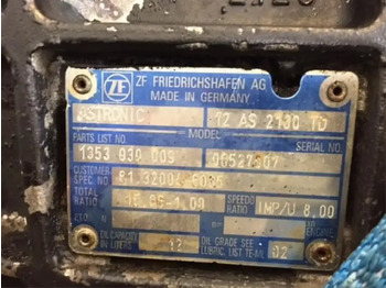 Gearbox and parts MAN