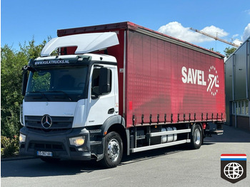 Curtainsider truck MERCEDES-BENZ Antos