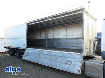 Closed box semi-trailer