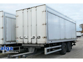 Closed box trailer