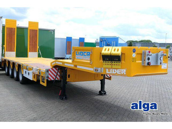 Low loader semi-trailer