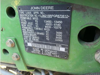 John Deere 6215R leasing John Deere 6215R: picture 4
