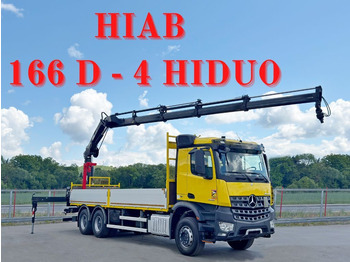 Mercedes-Benz AROCS 2636 *HIAB 166 D-4 HIDUO + FUNK* 6x4 leasing Mercedes-Benz AROCS 2636 *HIAB 166 D-4 HIDUO + FUNK* 6x4: picture 1