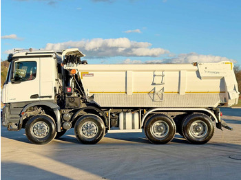 Tipper, Crane truck Mercedes-Benz AROCS 3248 * KIPPER * 8x4 * TOPZUSTAND: picture 5