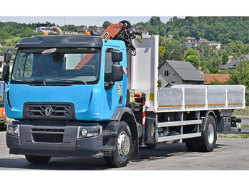 Crane truck, Dropside/ Flatbed truck Renault C 320 * PK 12002 EH A + FUNK * TOPZUSTAND Renault C 320 * PK 12002 EH A + FUNK * TOPZUSTAND: picture 4