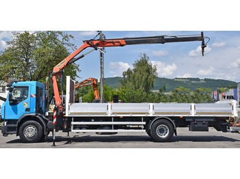 Crane truck, Dropside/ Flatbed truck Renault C 320 * PK 12002 EH A + FUNK * TOPZUSTAND Renault C 320 * PK 12002 EH A + FUNK * TOPZUSTAND: picture 5