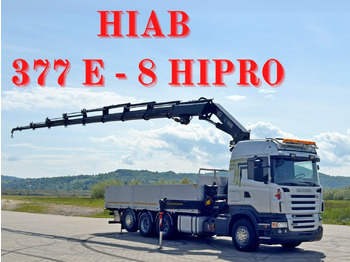 Crane truck SCANIA R 480