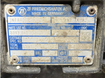 Gearbox for Truck MAN 12TX2621TD IT3 Versnellingsbak Traxon 81.32004-6497: picture 4