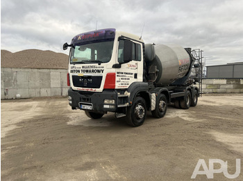 Concrete mixer truck MAN