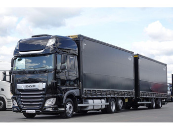 Curtainsider truck DAF XF 480