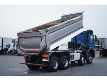 Tipper Mercedes-Benz ACTROS 4145 / 8X8 / WYWROTKA TYLNOZSYPOWA / KH-KIPPER 6 M / AUTO: picture 4