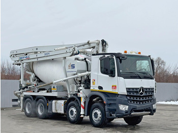 Concrete pump truck MERCEDES-BENZ Arocs 3743