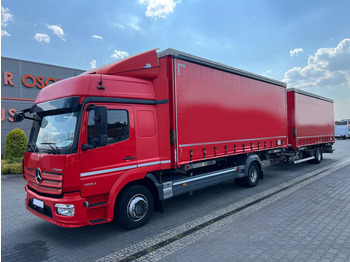 Curtainsider truck MERCEDES-BENZ Atego 1224
