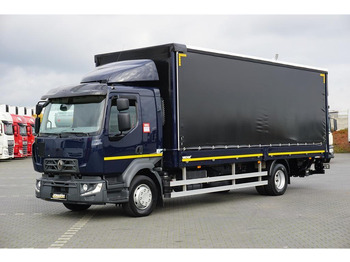 Curtainsider truck RENAULT D 280