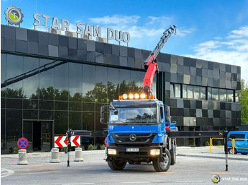 Tipper Mercedes-Benz  AXOR 1833 4x4 Palfinger PK 22002 EH Crane Winch: picture 3
