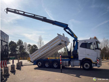 Crane truck Volvo  FH 16.550 8x4 Palfinger PK 34002-SH Crane Kippe: picture 2