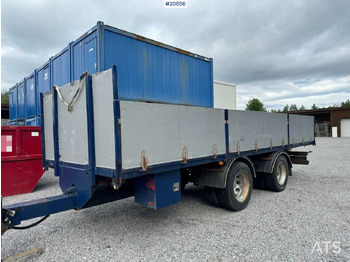 Dropside/ Flatbed trailer GMF G M F Plankjerre: picture 2