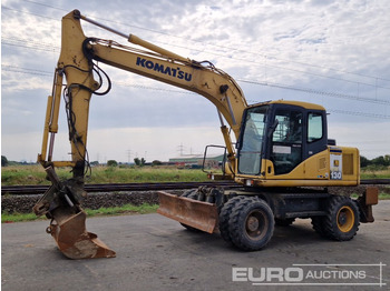 Wheel excavator KOMATSU PW130