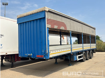 Curtainsider semi-trailer LECIÑENA
