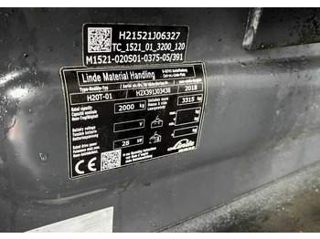 LPG forklift Linde H20T-01: picture 4