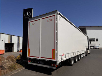 Low loader semi-trailer Fliegl SDS 350 Schiebeplane+Verdeck XL SAF 20.900Km: picture 5