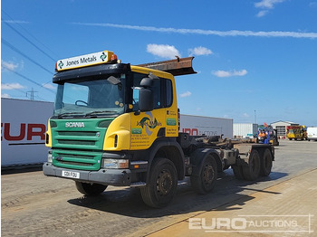 Hook lift truck SCANIA P