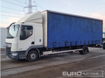 Curtainsider truck DAF LF 150