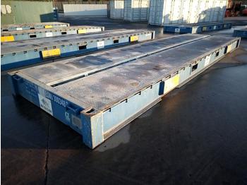 Swap body/ Container 30' Flat Rack Container Bridge: picture 1