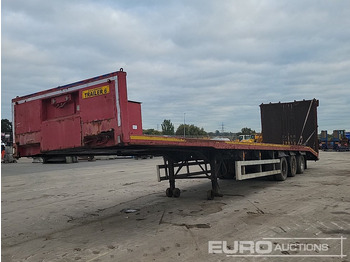 Low loader semi-trailer