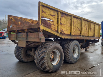 Farm trailer Twin Axle Draw Bar Tipping Trailer: picture 5