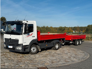 Tipper Mercedes-Benz Atego 1023 + Anhänger Dreiseitenkipper: picture 3 Tipper Mercedes-Benz Atego 1023 + Anhänger Dreiseitenkipper: picture 3