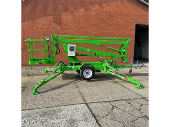 Trailer mounted boom lift