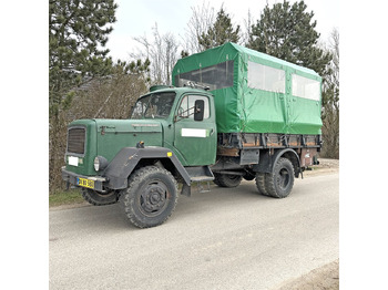 Curtainsider truck IVECO Magirus