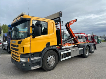 Hook lift truck SCANIA P