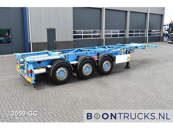 Container transporter/ Swap body semi-trailer VAN HOOL 20'/30'