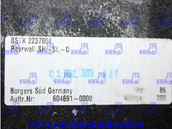 Cab and interior for Truck ELEMENT INTERIOR CABINA DAF XF XG 2238026: picture 4