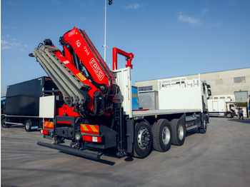 Dropside/ Flatbed truck, Crane truck RENAULT C460 E6 (Platform): picture 4