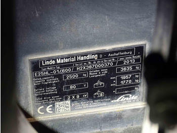 Electric forklift Linde E25HL-01/600: picture 5