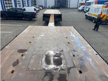 Dropside/ Flatbed semi-trailer Floor robuuste vlakke oplegger ,uitschuifbaar, ,stuurassen, 20 mtr met stalen bodem/frame. kranenprofiel.: picture 2