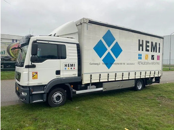 Curtainsider truck MAN TGL 12.250