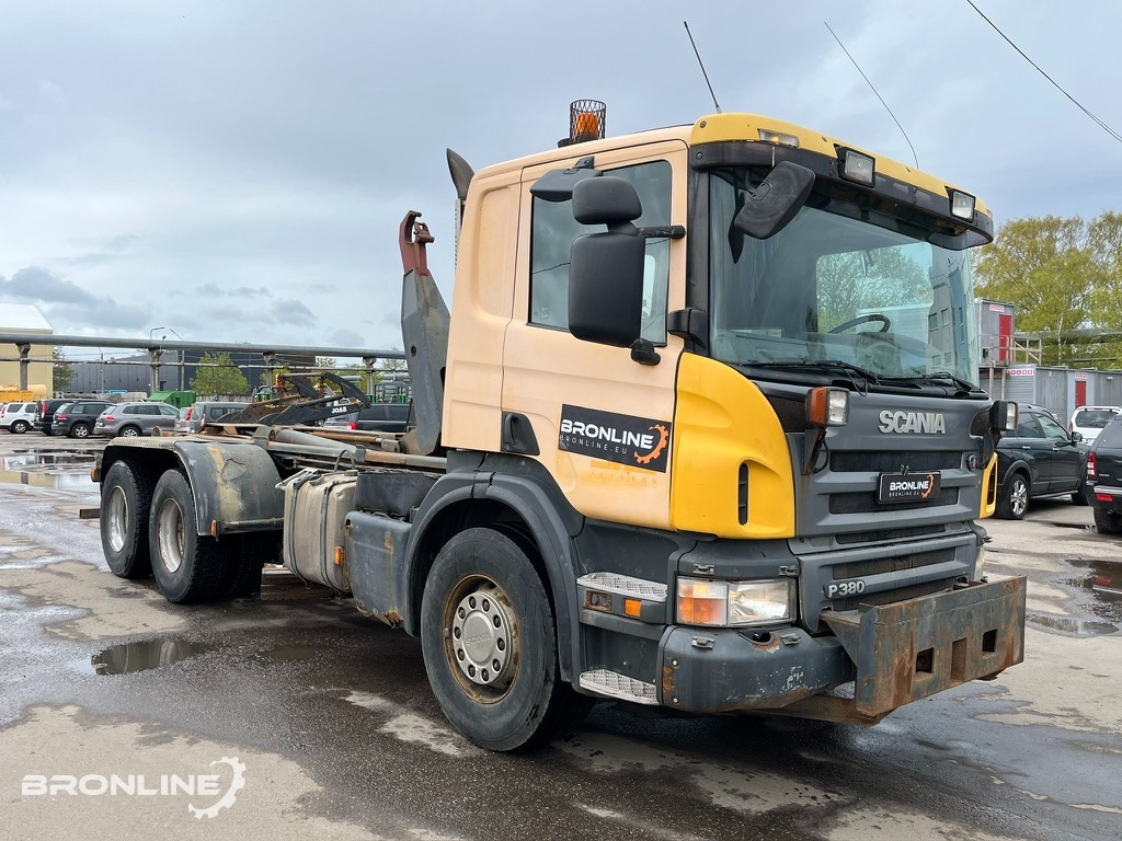 2006 SCANIA P 380 6X2 Hooklift - Hook lift truck: picture 2 2006 SCANIA P 380 6X2 Hooklift - Hook lift truck: picture 2